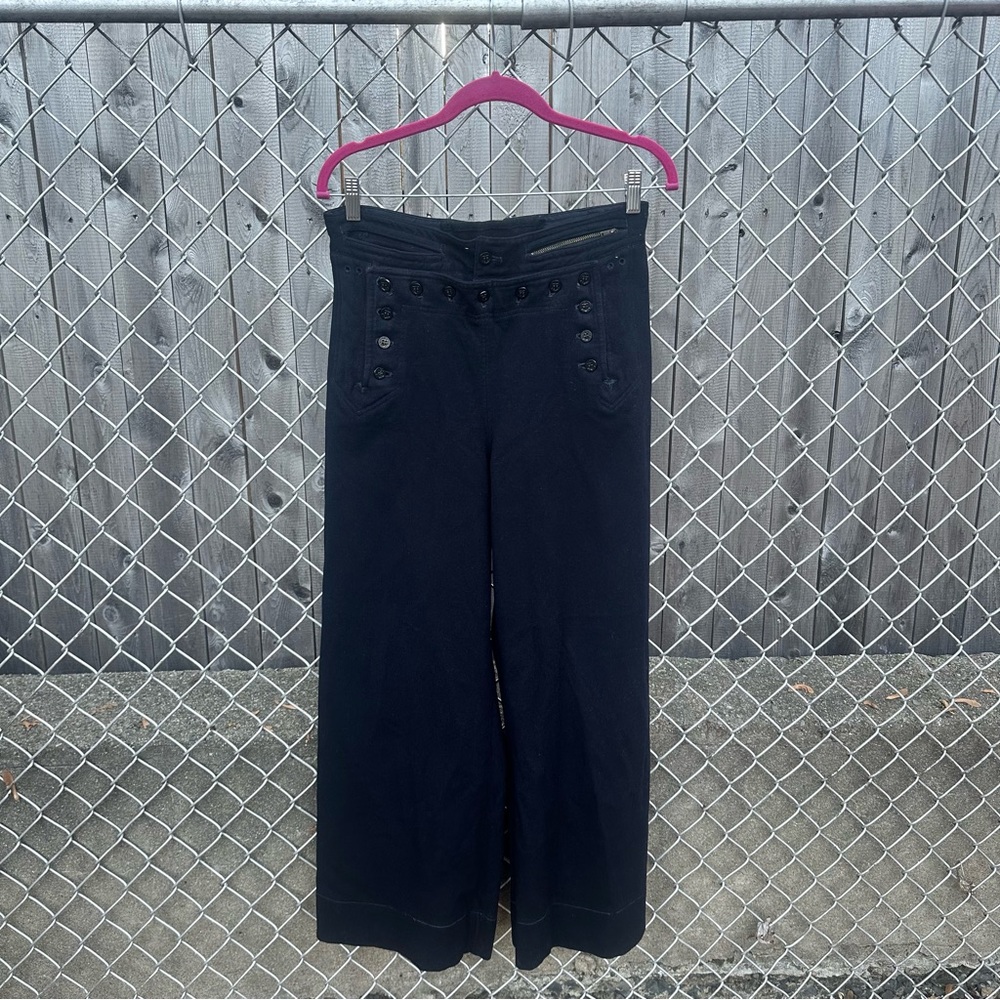 1940s Vintage Navy Uniform Pants